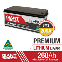 260AH Lithium Deep Cycle Battery