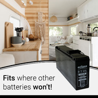 AGM 120AH Eclipse Battery 