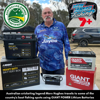 GIANT 140AH Lithium Deep Cycle Battery 12V AGM Deep Cycle Battery Camping, Marine,4WD,Solar