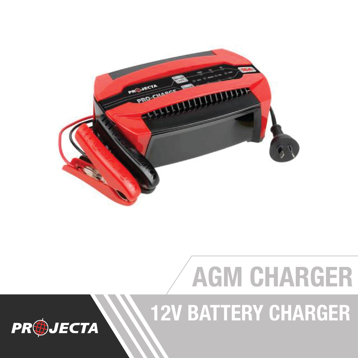 PROJECTA Pro-Charge 16A 12V Battery Charger - AGM - BATTERY CHARGER