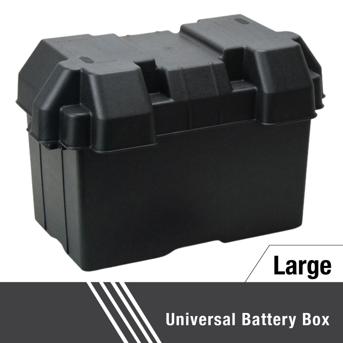 Ardent Heavy Duty Battery Box & Deep Cycle Battery Box Kit