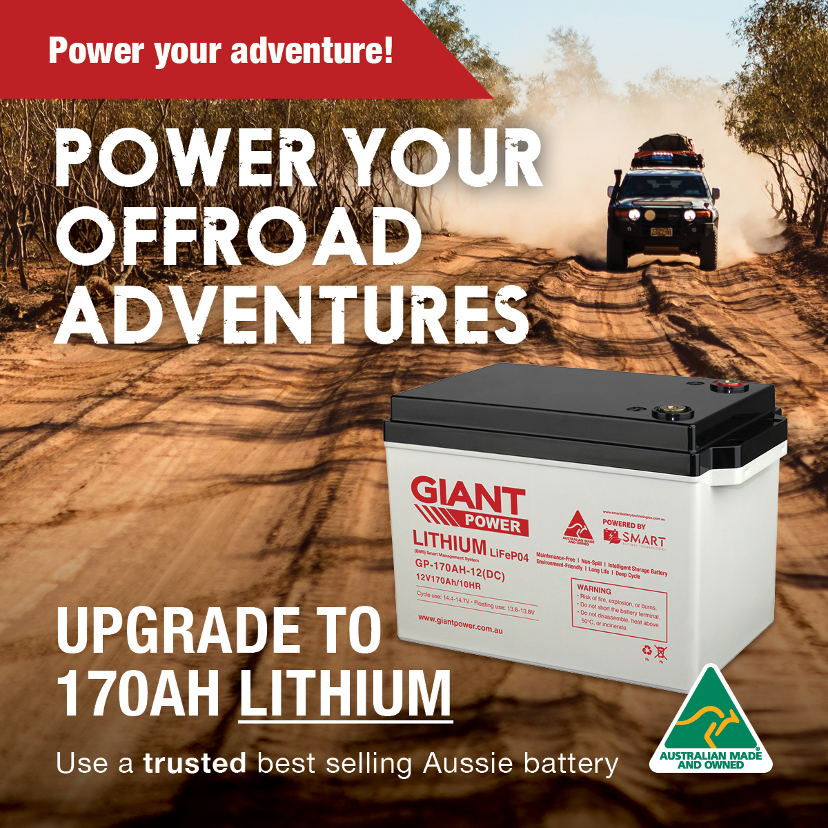 Upgrade to Lithium Deep Cycle Batteries