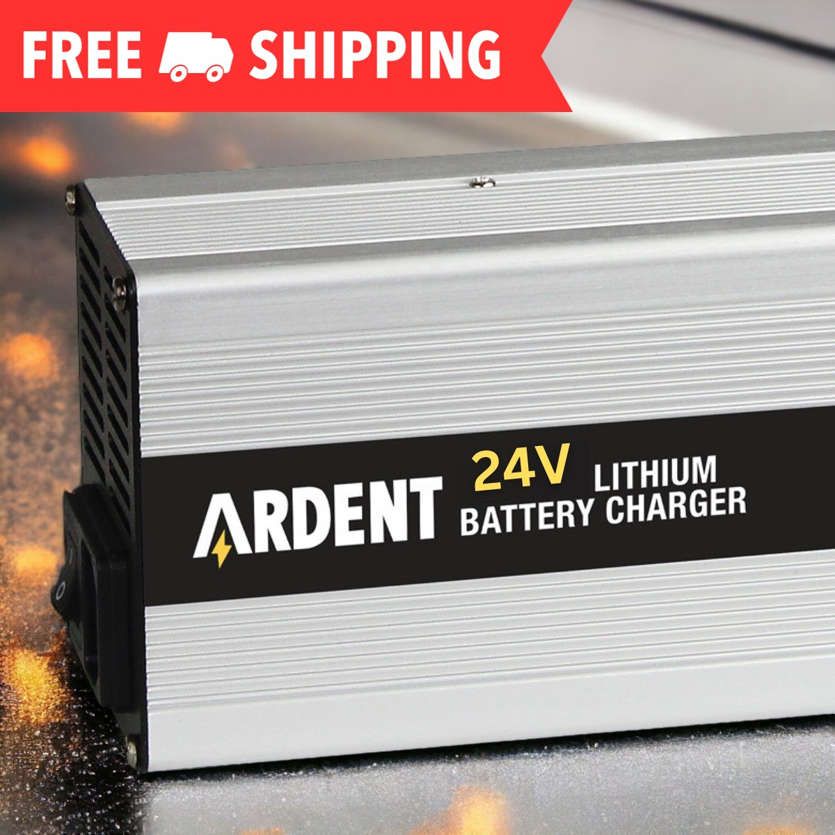 Ardent 29.2V 10A Lithium Battery Charger for 24V Lithium