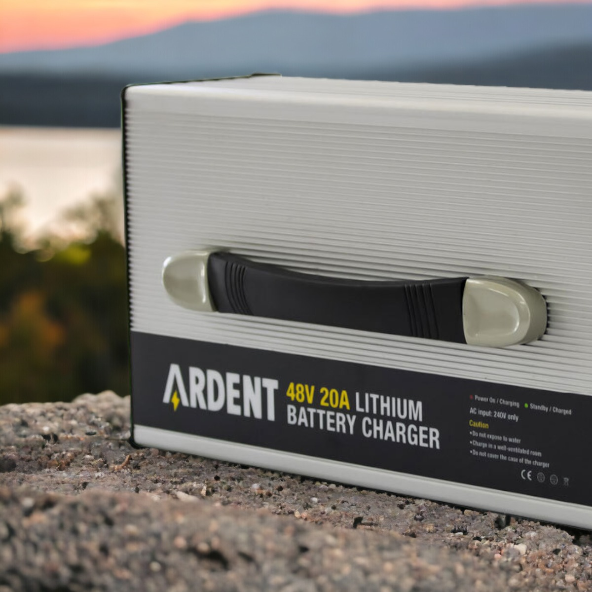 Ardent 48V 20A Lithium Battery Charger for 48V Lithium Battery Charger with Anderson Plug