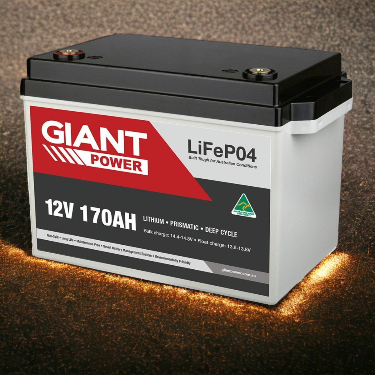 170Ah Lithium Deep Cycle Battery LiFEPO4 Australia