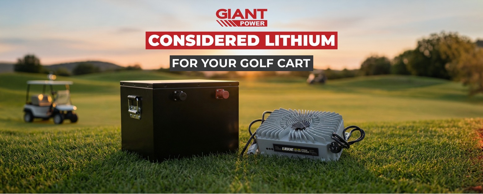 Upgrade your Golf Cart with Lithium