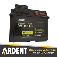 ARDENT Portable Battery Box Power Station with Integrated 30A DC/DC Charger