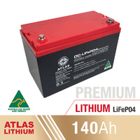 ATLAS 140AH 12V Lithium Prismatic Deep Cycle Battery