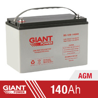 Giant Power 140AH 12V AGM Deep Cycle Battery