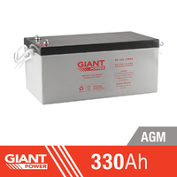 Giant Power 330AH 12V AGM Deep Cycle Battery