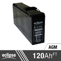 Eclipse 120AHFT Slim Line 12V AGM Deep Cycle Battery