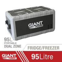 Giant Power 95L Dual Zone Portable Fridge/Freezer