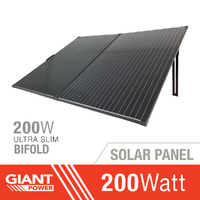 Slimline 200w 12v Portable Solar Panel - Bifold Solar Panel