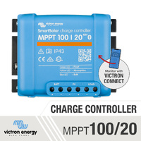 Victron SmartSolar MPPT 100/20 12/24/48V Bluetooth Solar Controller