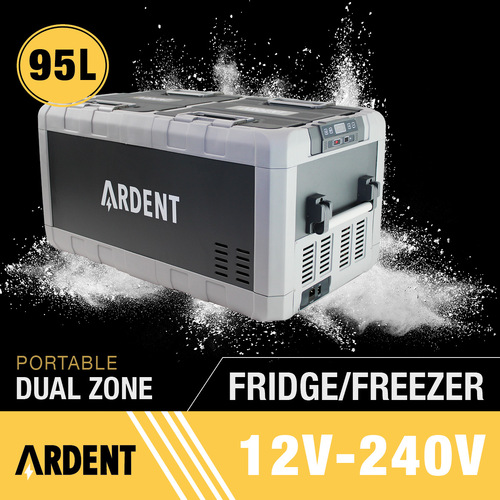95L Portable Freezer/Fridge runs on 12V/24V & 240 volt