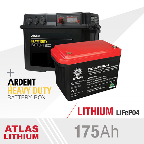 ATLAS 175AH Lithium Deep Cycle Battery