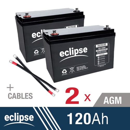 12 Volt 120Ah Deep Cycle AGM Battery