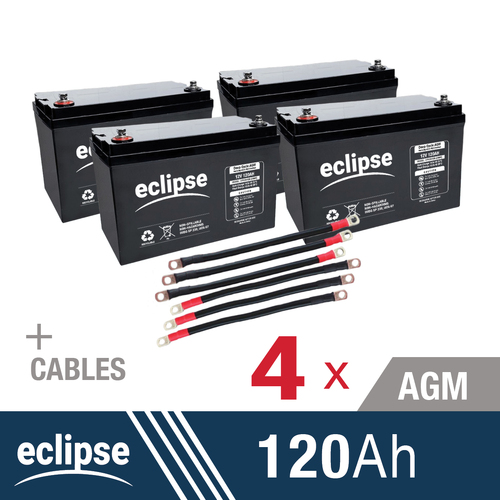 12 Volt 120Ah Deep Cycle AGM Battery