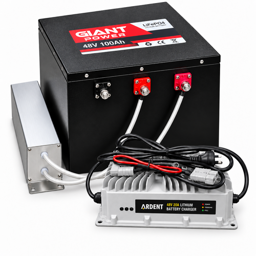 GIANT 48V 100AH Lithium Deep Cycle Battery Kit